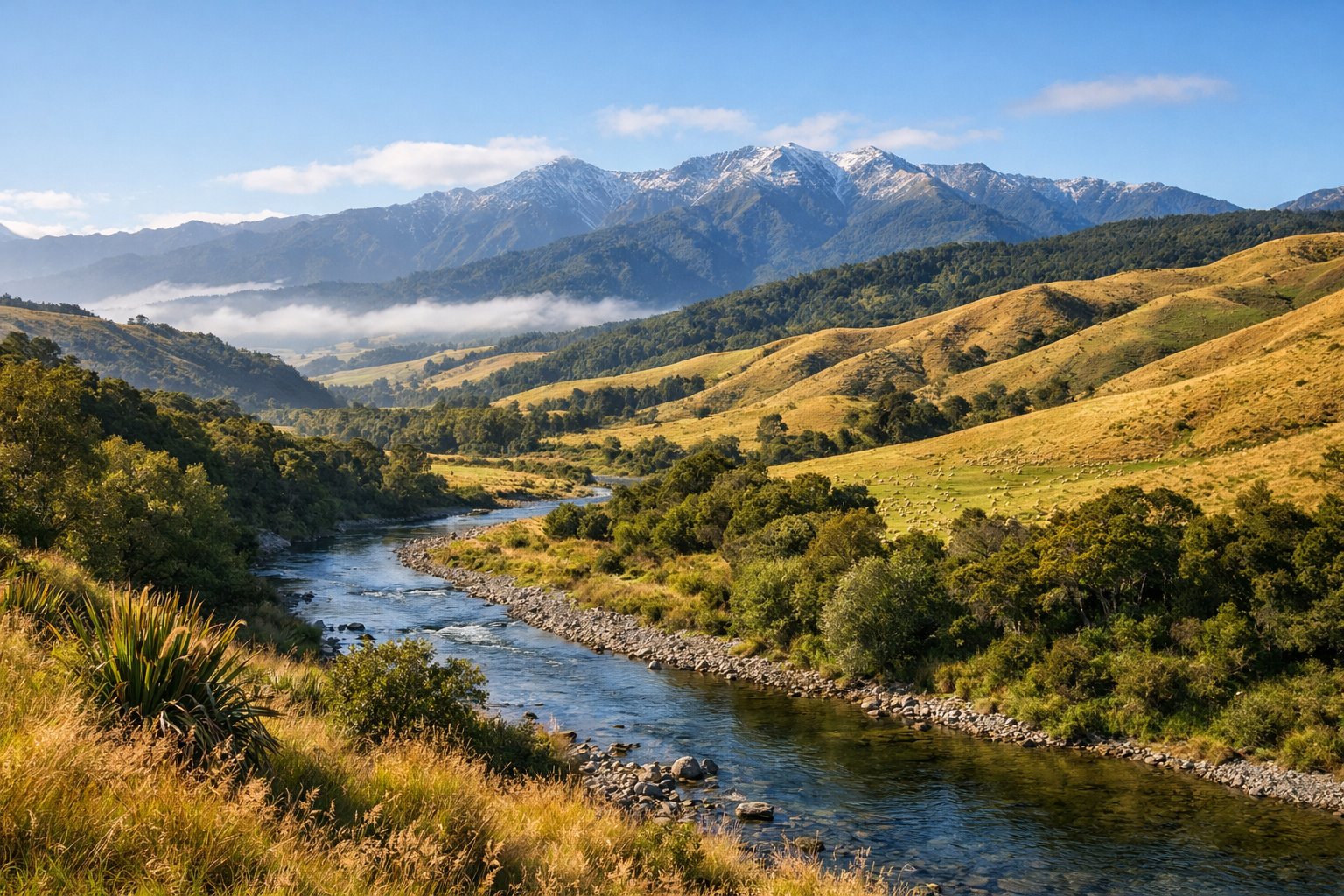 Masterton regional shot of nature no buildings  New Zealand