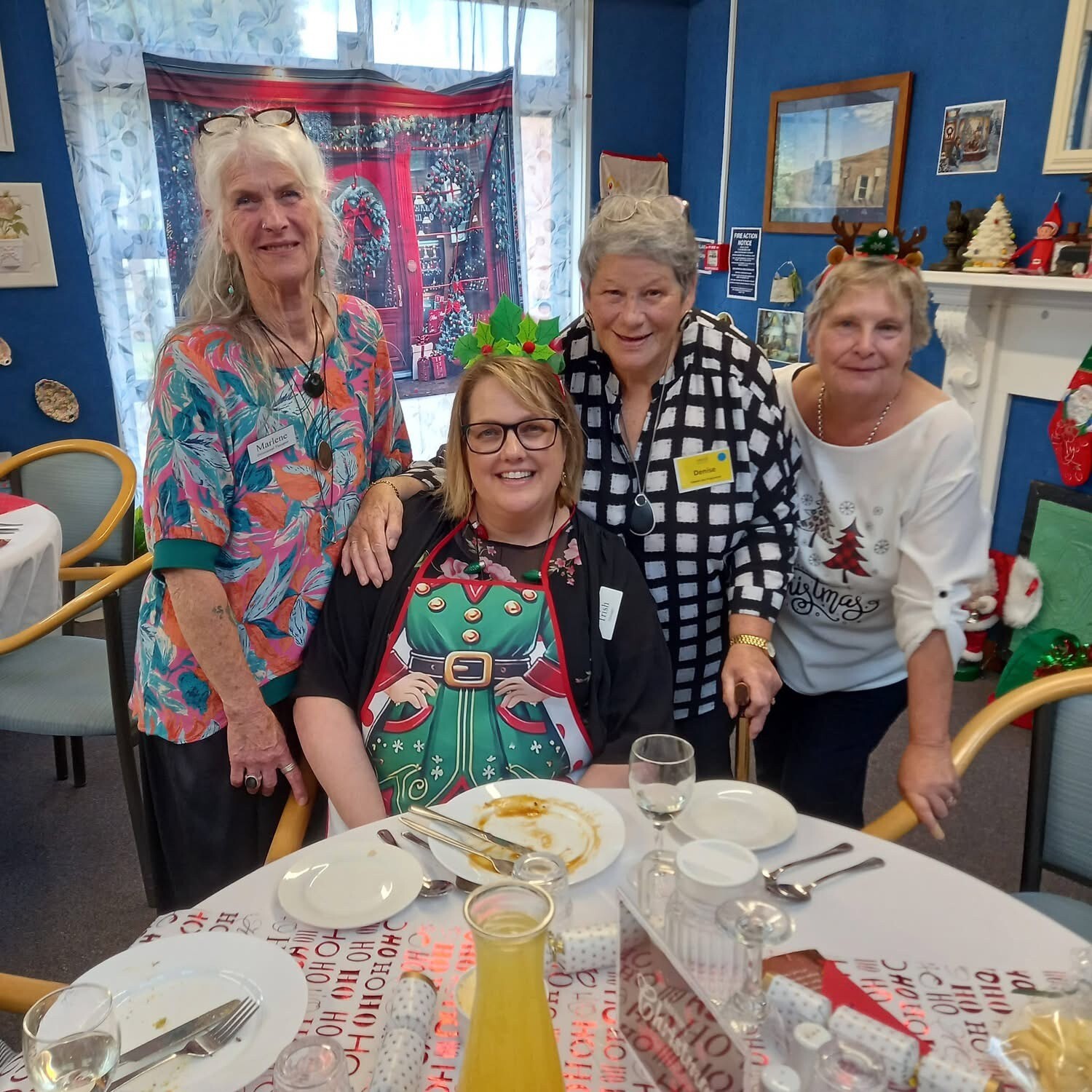 Denise and team Christmas Lunch